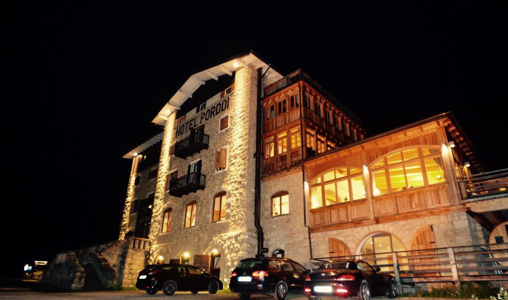 קאנזיי Hotel Pordoi Passo Pordoi Vegetarian Hotel מראה חיצוני תמונה