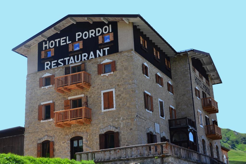 קאנזיי Hotel Pordoi Passo Pordoi Vegetarian Hotel מראה חיצוני תמונה
